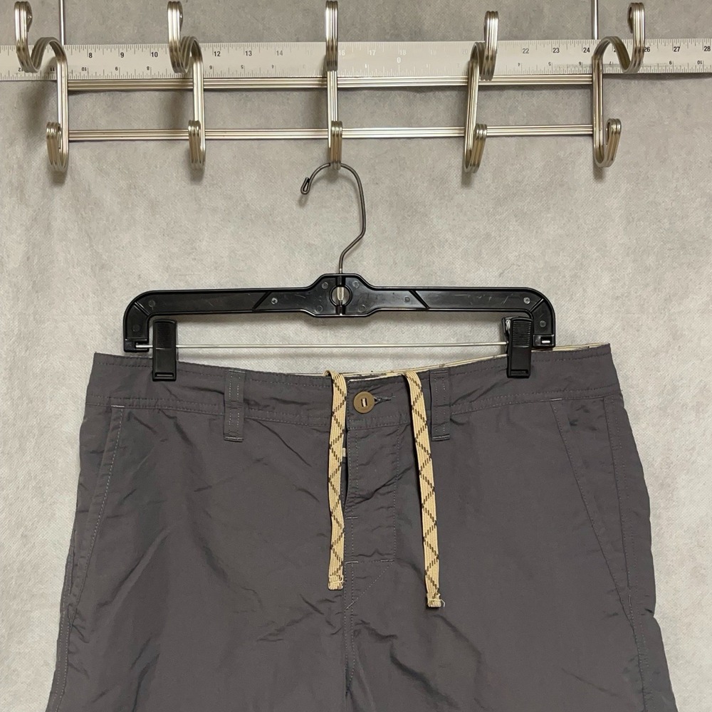 Patagonia Shorts Men's 34 Gray Wavefarer Walk Lightweight Softshell Active Swim